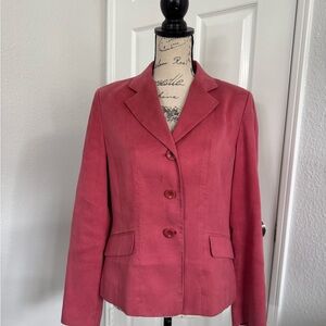 Talbots Women's Pink Blazer